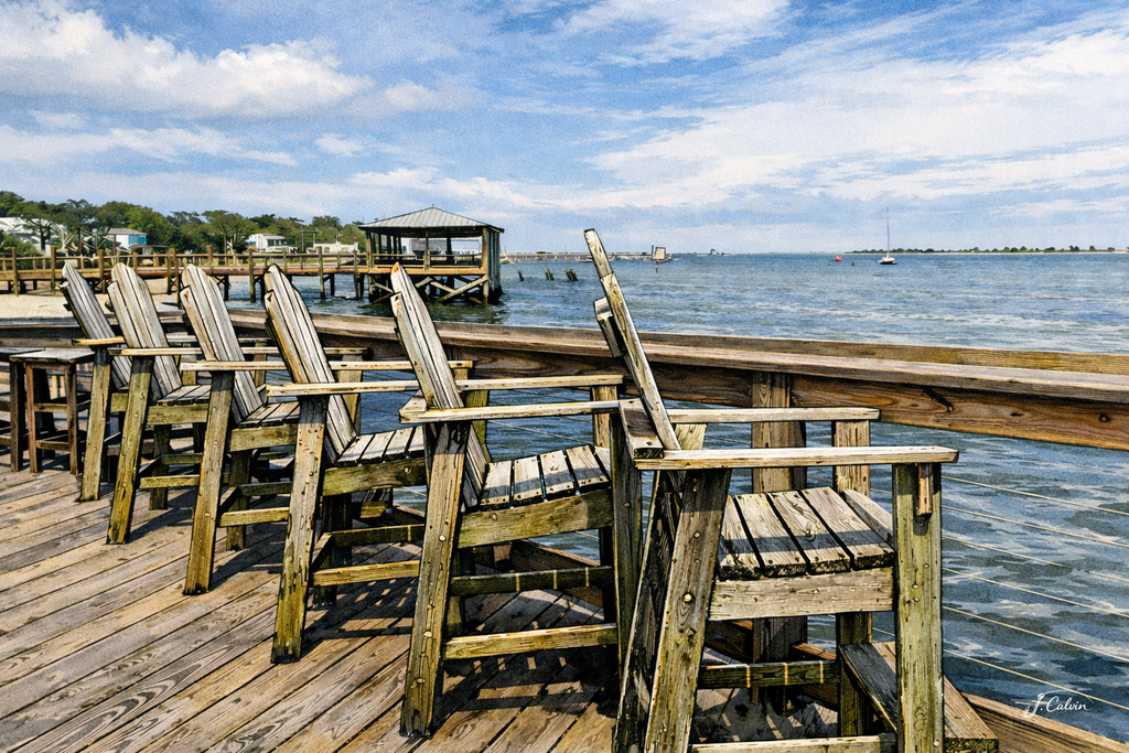 Southport Yacht Basin - 5 Note Cards