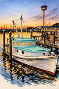 Harbor Sunset