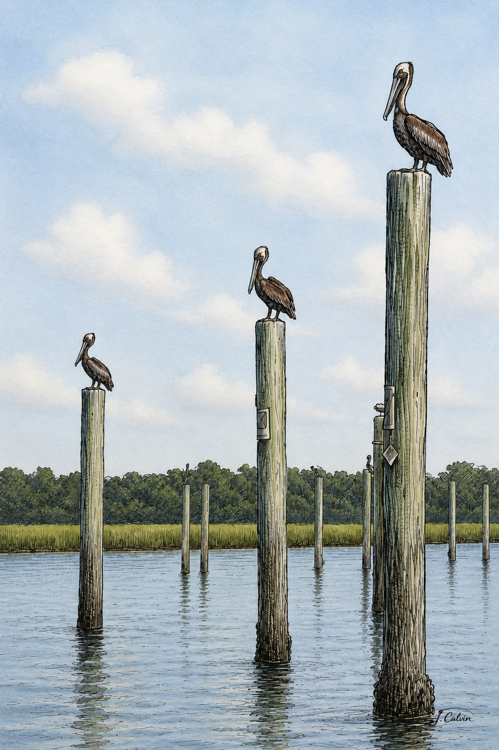 Pelican Perch